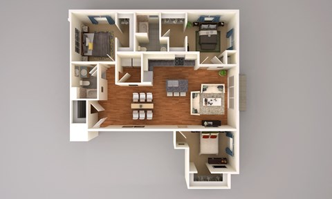 F Floor Plan at Northern Lights a Lifestyle-Driven Community, West Fargo, ND